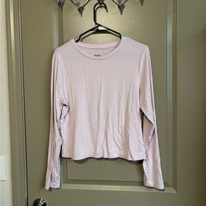 Wild Fable Soft Pink Long Sleeve Tee